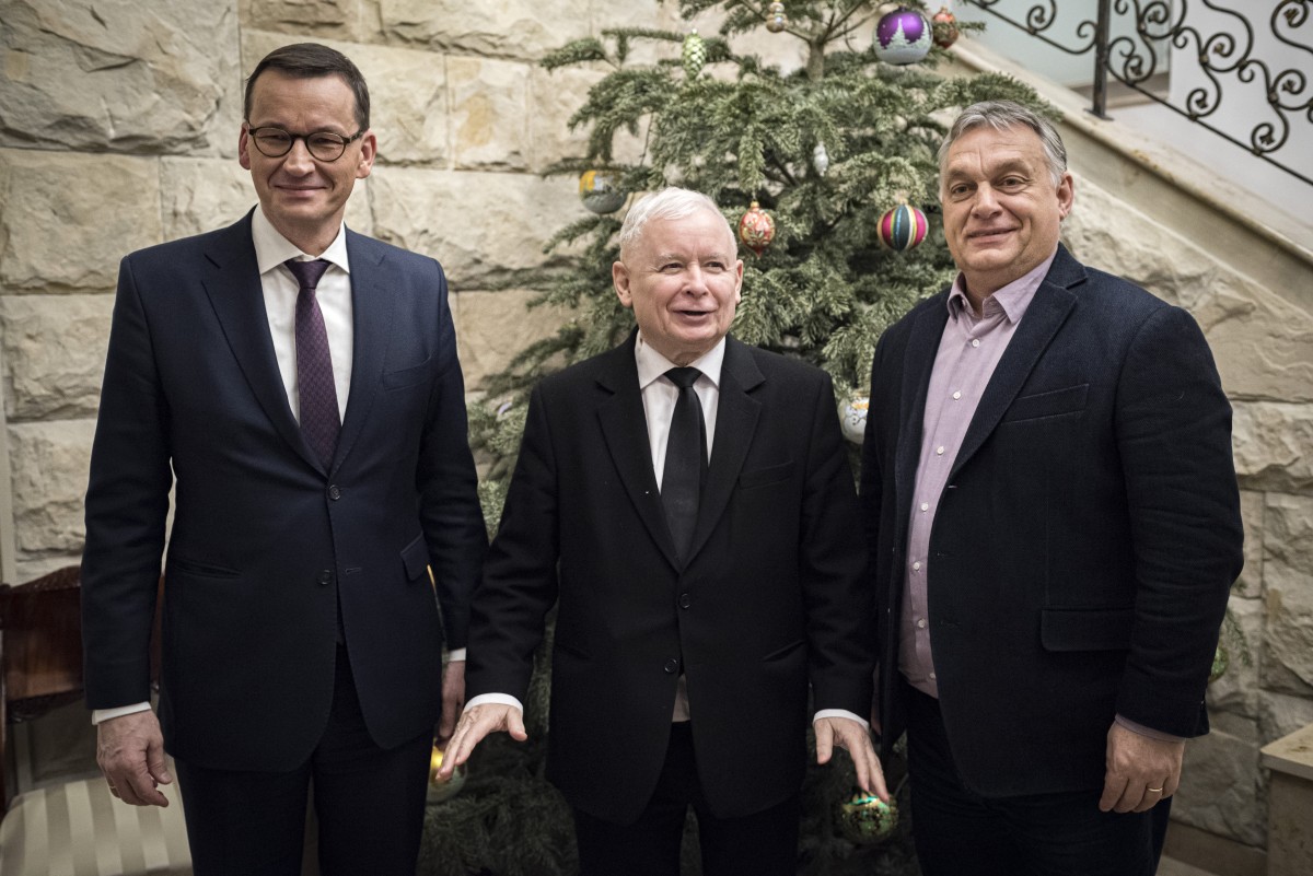 Orbán Viktor Jaroslaw Kaczynski